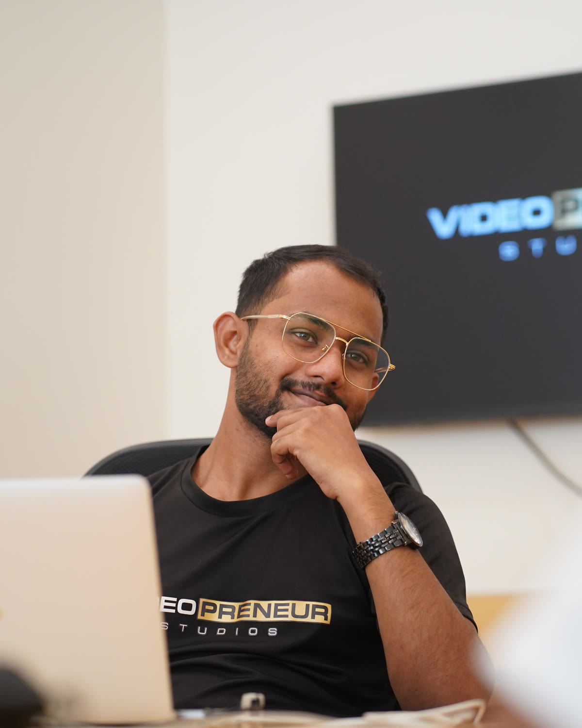 Harry Ranveer at Video Preneur Studios